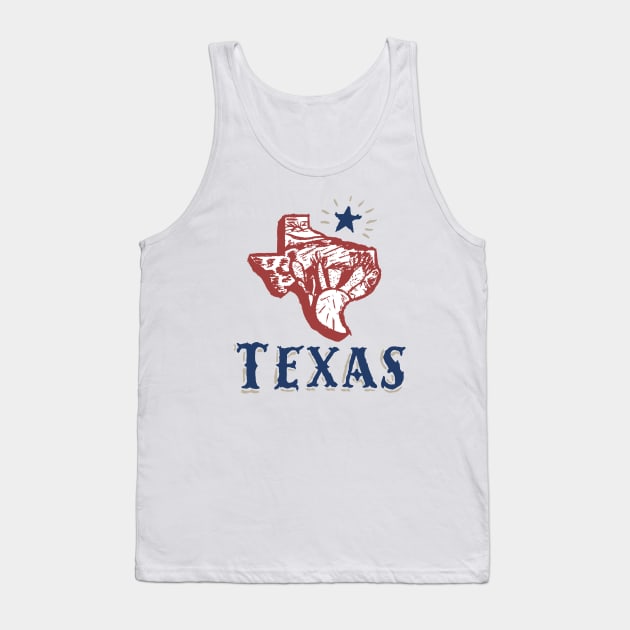 texas 03 Tank Top by Very Simple Graph